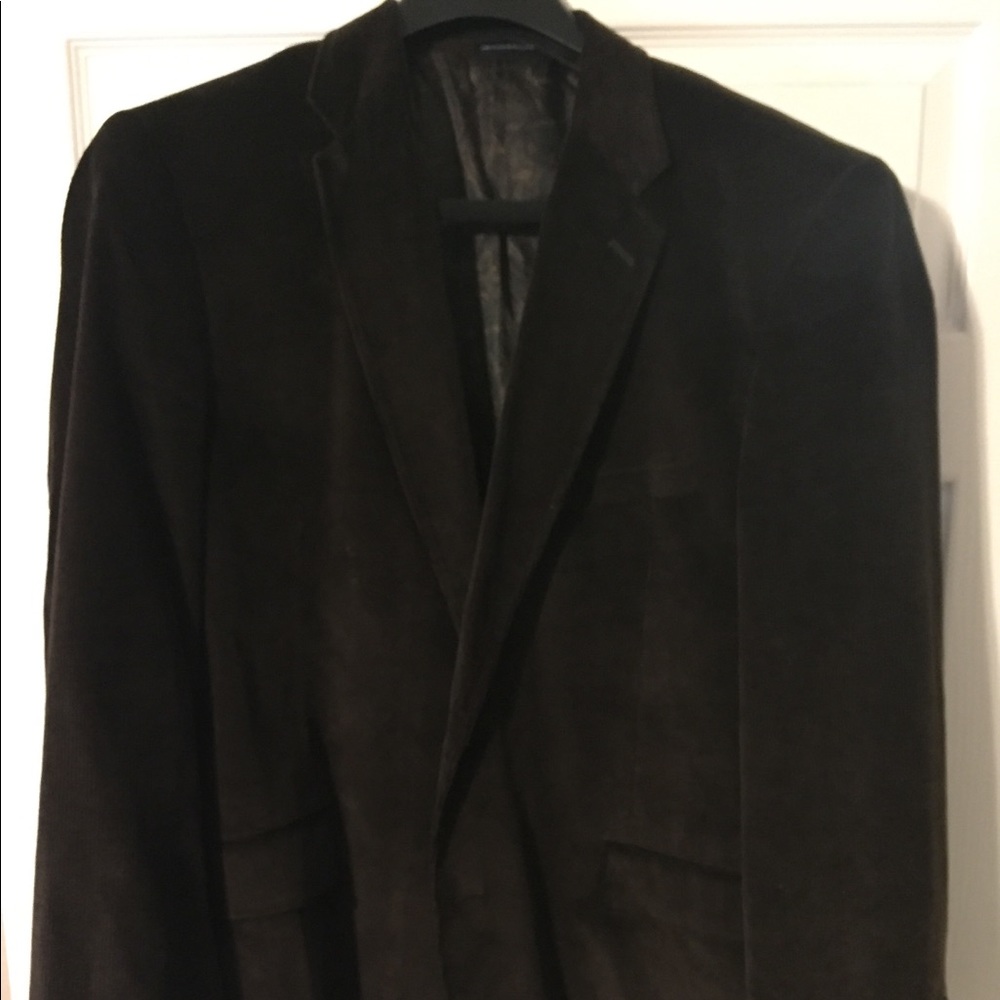 Mens 46R corduroy blazer. Brown. Good condition.